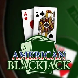 American Blackjack slot logo by Habanero at WildHub Casino