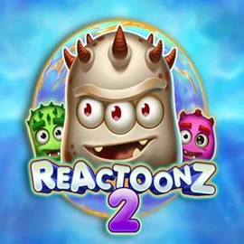 Reactoonz 2 by Play'n GO, showcased at au-wildhub.com – game logo