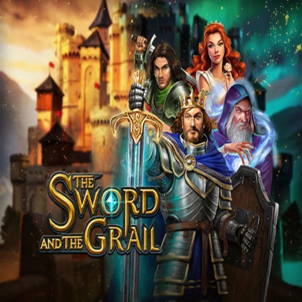 The Sword and the Grail slot visual from Play'n GO available on au-wildhub.com